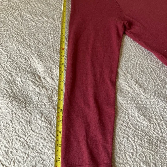 Women's Rose Red Tunic Sweater - Picture 5 of 5